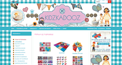 Desktop Screenshot of kidzkadooz.com