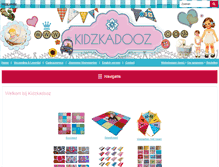 Tablet Screenshot of kidzkadooz.com